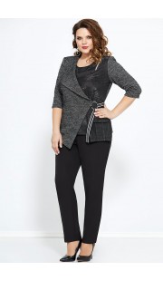 Комплект брючный Mira Fashion 4774 чёрный