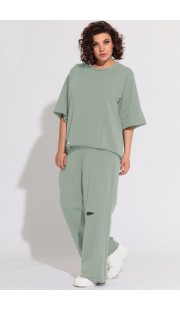 Комплект брючный BegiModa 3012 шалфей