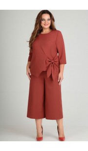 Комплект брючный Elga 12-624 терракот