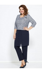 Комплект брючный Mira Fashion 4760 синий