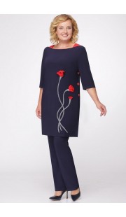 Комплект брючный Svetlana Style 968 темно-синий