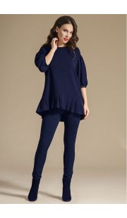 Комплект брючный Teffi style 1239 темно синий