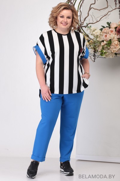Комплект брючный Michel Chic 1160 синий