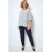 Комплект брючный Michel Chic 1247 синий в узоры Комплект брючный Michel Chic 1247 синий в узоры