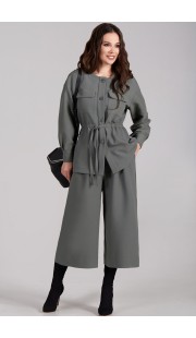 Комплект брючный Teffi style 1510 серые тона