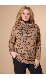 Комплект брючный Svetlana Style 1585 рыжий+черный