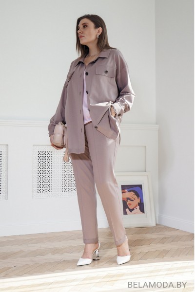 Комплект брючный BegiModa 3014 коричневый