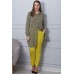 Комплект брючный Michel Chic 590 желтый+черный