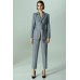 Комплект брючный Denissa Fashion 1162 голубой