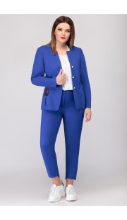Комплект брючный Denissa Fashion 1303 василек