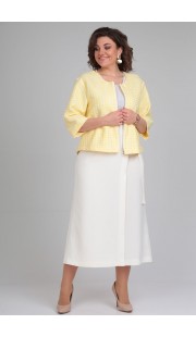 Комплект брючный Michel Chic 1335 желтый + белый