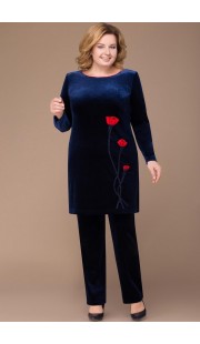 Комплект брючный Svetlana Style 1138 темно-синий