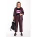 Комплект брючный Pretty 1594 бордовые тона Комплект брючный Pretty 1594 бордовые тона