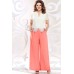 Комплект брючный Mira Fashion 4820 белый+коралл