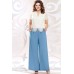 Комплект брючный Mira Fashion 4820 белый+голубой