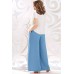 Комплект брючный Mira Fashion 4820 белый+голубой