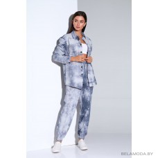 Комплект брючный Andrea Fashion AF-157 синий
