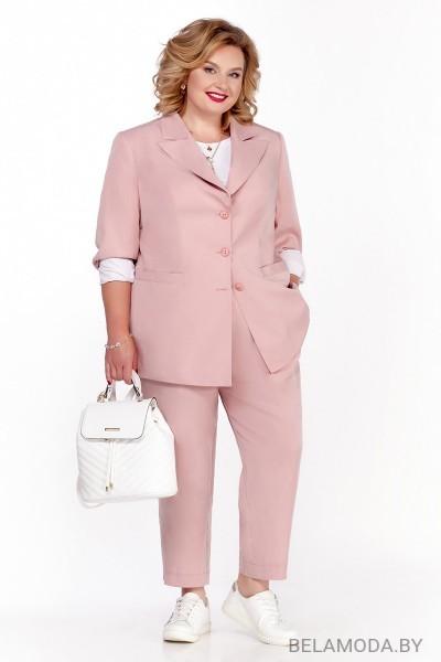 Комплект брючный Pretty 1216 розовые тона