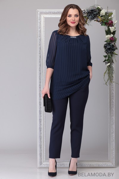 Комплект брючный Michel Chic 1203 синий