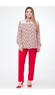Комплект брючный Michel Chic 557 красный
