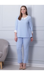 Комплект брючный Michel Chic 593 голубой