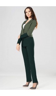 Комплект брючный Lady Secret 2609 изумруд с хаки