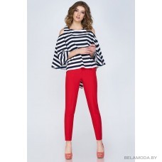 Комплект брючный Denissa Fashion 1143 красный