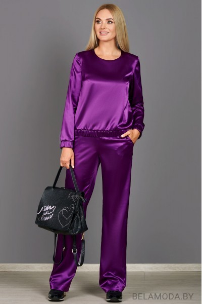 Комплект брючный Azzara 867 фиолетовый
