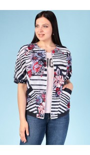 Кофта Emilia 8407 мультиколор