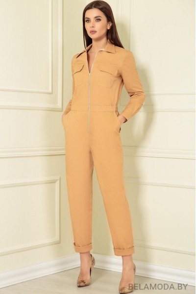 Комбинезон Andrea Fashion AF-126 Карамель