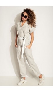 Комбинезон Сч@стье 7213-8 светло-серый