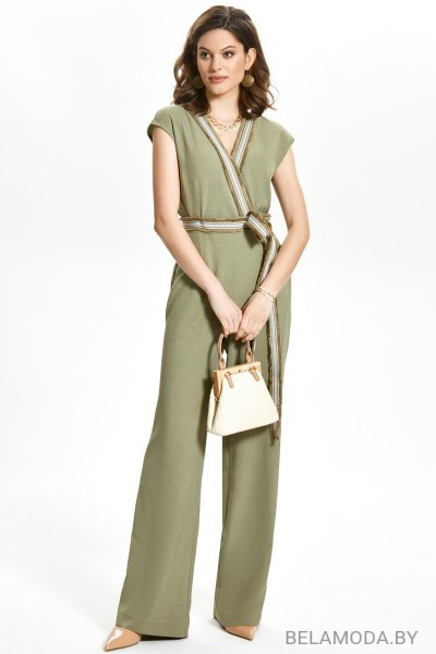 Комбинезон TEZA 1360 зеленые тона