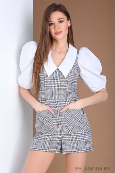 Комбинезон Орхидея Люкс 2007 серые тона