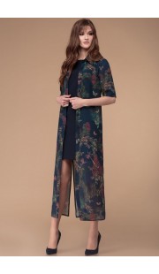 Комплект плательный Svetlana Style 1222 темные тона