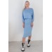 Комплект плательный Andrea Fashion 2261 голубой