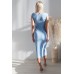 Комплект плательный Andrea Fashion 2261 голубой