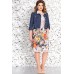 Комплект плательный Mira Fashion 4640 синий+мультиколор