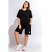 Комплект с шортами BegiModa 3010 черный