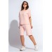Комплект с шортами BegiModa 3010 розовый