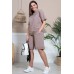Комплект с шортами BegiModa 3027 коричневый Комплект с шортами BegiModa 3027 коричневый