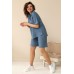 Комплект с шортами BegiModa 3022 деним