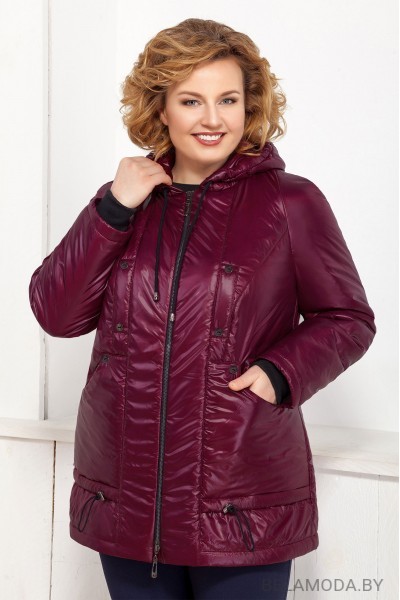 Куртка Ivelta plus 873 темно-бордовый