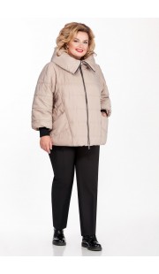 Куртка Pretty 954 бежевые тона