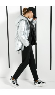 Куртка DiLiaFashion 0385 серебро