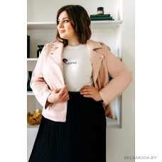 Куртка Olga Style 351 пудра Куртка Olga Style 351 пудра