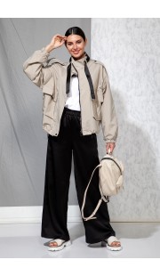 Куртка B&F 4057 серо-бежевый