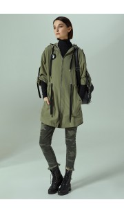 Куртка Denissa Fashion 1288 хаки