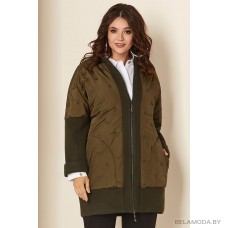 Куртка Andrea Style 00275 хаки