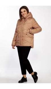 Куртка Olga Style С698 карамель