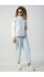Куртка Сч@стье 7283 голубой с белым